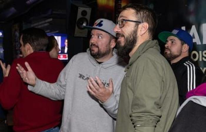 Elecciones presidenciales estadounidenses: la gente se reunió en un bar de la Grande Allée para una velada “histórica”