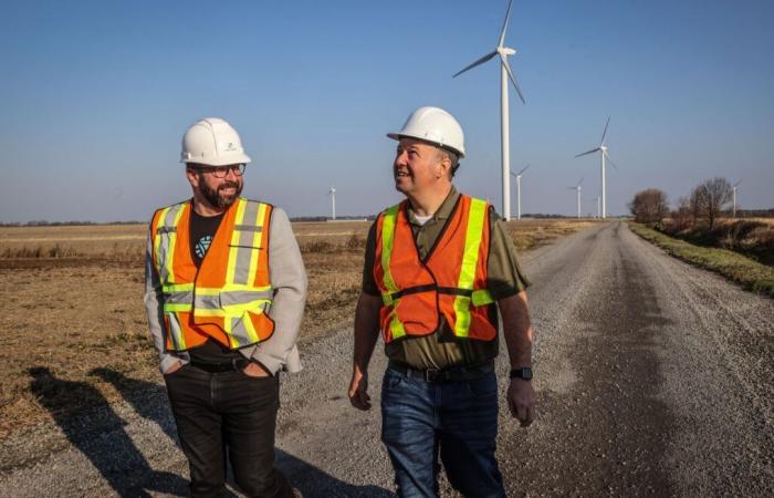 El parque eólico Pierre-de-Saurel, el único proyecto 100% comunitario en Quebec