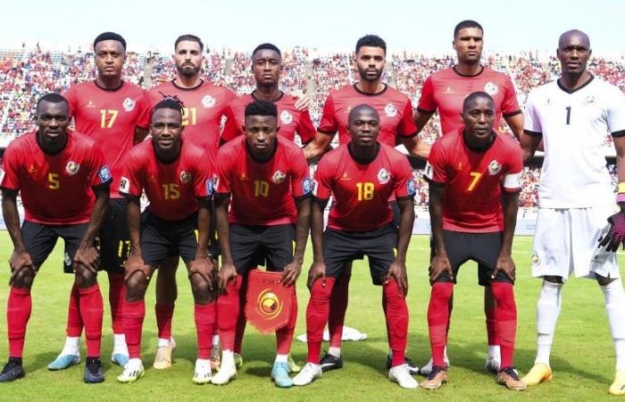 La selección de Mozambique para enfrentar a Mali