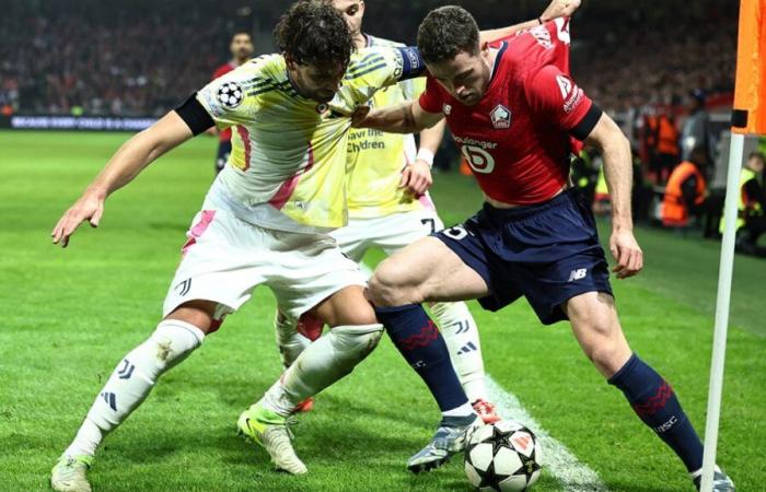 Liga de Campeones: Lille sigue sorprendiendo y saca un punto ante la Juventus