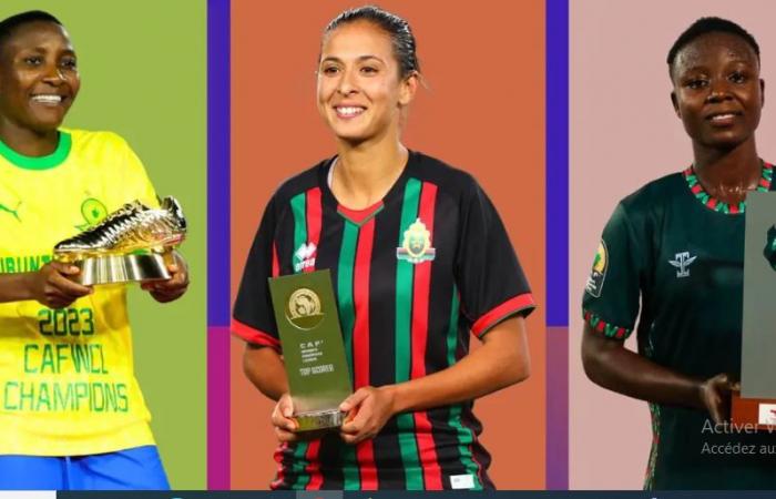 D-4 antes de la Liga de Campeones femenina de Marruecos 2024: Jraidi, Badu y Tholakele, los goleadores seriales