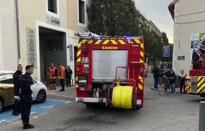 El grupo del colegio La Salle evacuado tras un incendio