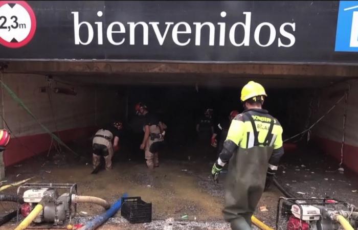 Grandes preocupaciones tras la inundación de un aparcamiento subterráneo