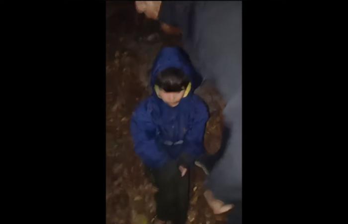 Niño sirio encontrado atado en el bosque de Baakline por su propio padre, presunto asesino