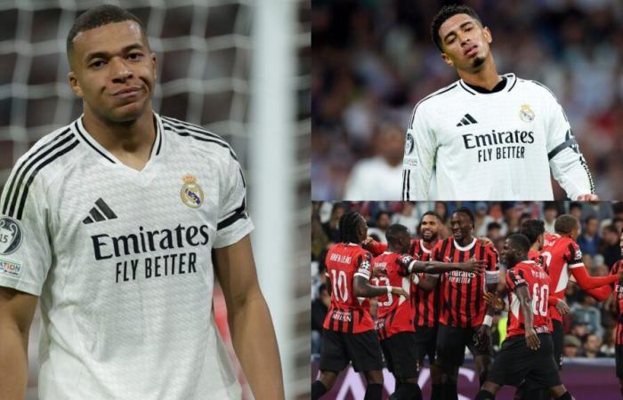 Calificaciones de jugadores del Real Madrid vs AC Milan: Kylian Mbappé tiene otra noche de Liga de Campeones para olvidar mientras Lucas Vázquez y la terrible defensa de los Blancos capitulan ante los rossoneri inspirados por Christian Pulisic