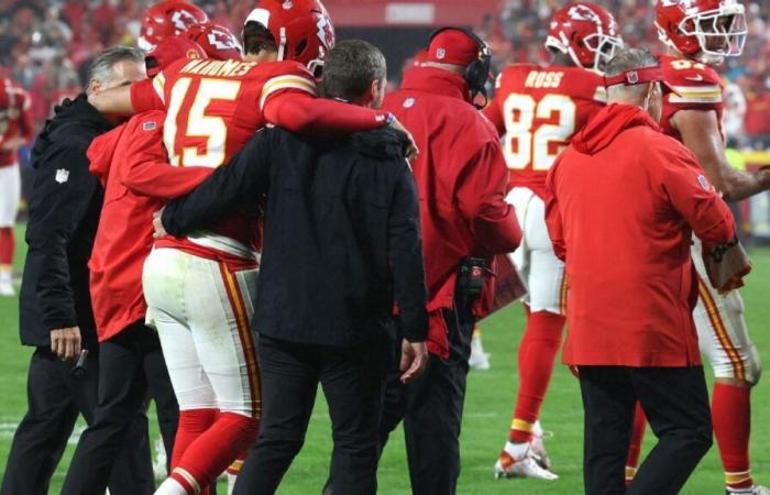 Mahomes ignora la lesión ‘aterradora’ en la victoria clave de KC, espera enfrentar a Denver