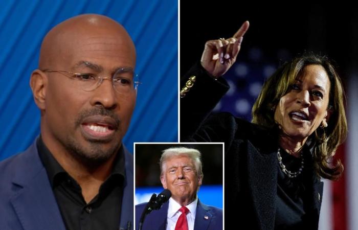 Van Jones admite en la CNN de izquierda que está “nervioso” por las posibilidades de Kamala Harris