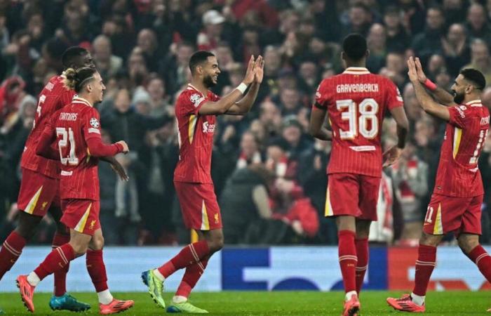 Fútbol: el Liverpool abofetea al Leverkusen, sorprende en otros terrenos