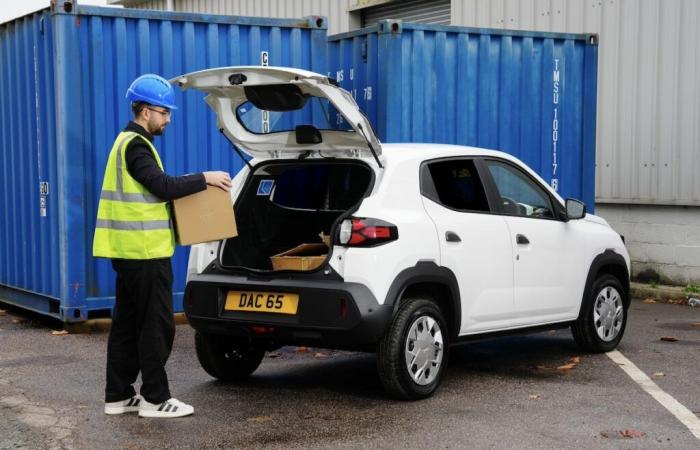 ¡El Dacia Spring se transforma en un vehículo utilitario a muy bajo precio!