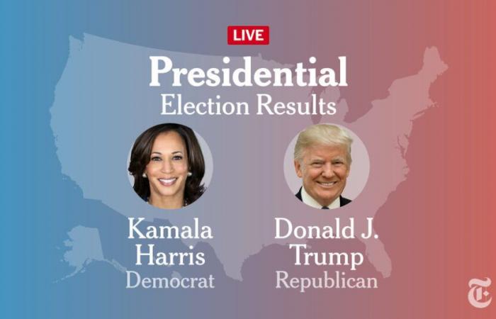 Resultados de las elecciones presidenciales de 2024 en vivo: Harris contra Trump