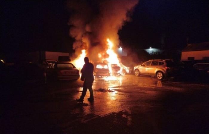 Incendio provocado en un garaje en Val-d’Oise: dos sospechosos detenidos