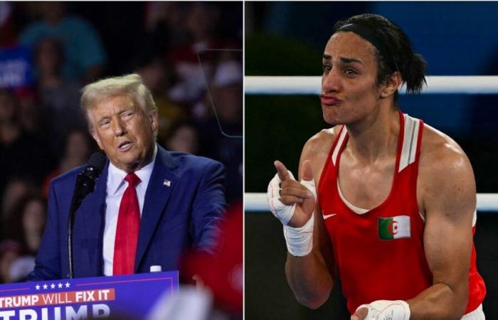 Elecciones presidenciales estadounidenses: Donald Trump ataca a Imane Khelif