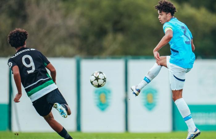 El City, con 10 hombres, cae ante el Sporting CP en la UEFA Youth League