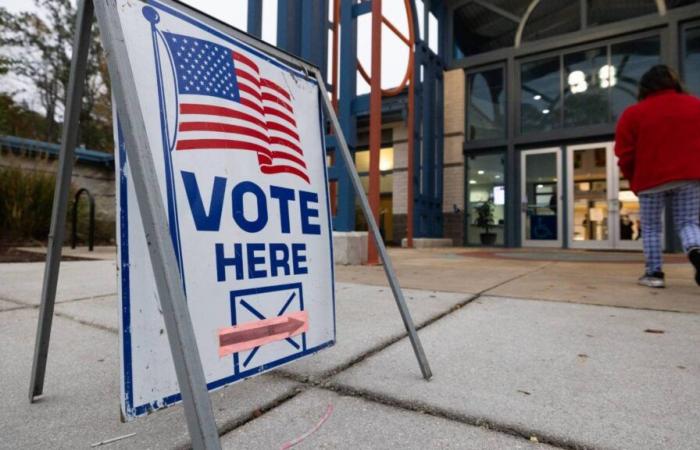 Trump descarta la violencia el día de las elecciones mientras los lugares de votación reciben amenazas de bomba