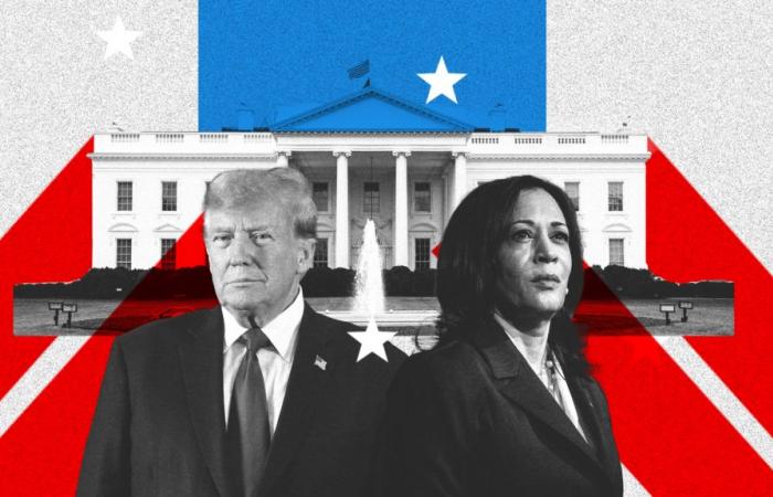 Vermont elige a Kamala Harris, Indiana y Kentucky votan por Donald Trump