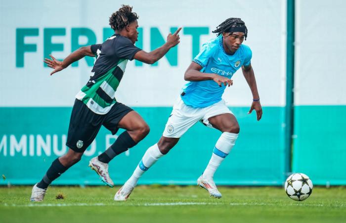 El City, con 10 hombres, cae ante el Sporting CP en la UEFA Youth League