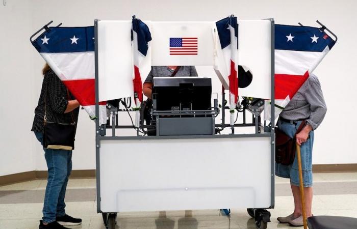 La votación electoral en Estados Unidos está en marcha mientras la contienda entre Donald Trump y Kamala Harris tiene al capital en vilo