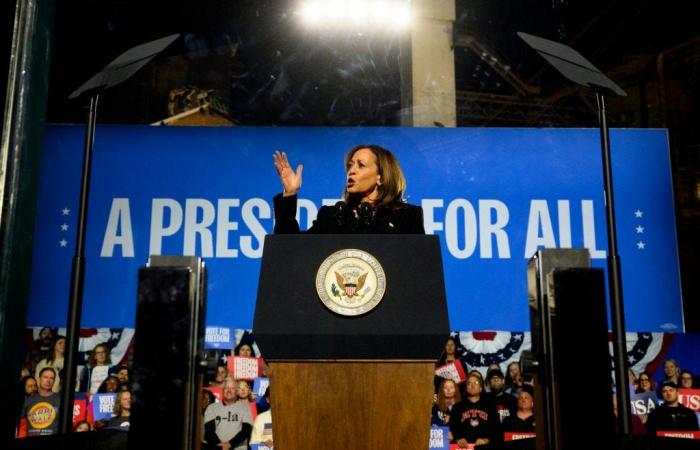 La vicepresidenta Kamala Harris hace un último impulso electoral en KDKA Radio