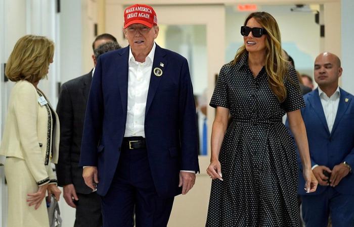 Trump vota en Palm Beach y dice que “esta fue la mejor campaña que hicimos”