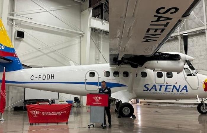 DHC entrega un DHC-6-400 a Satena