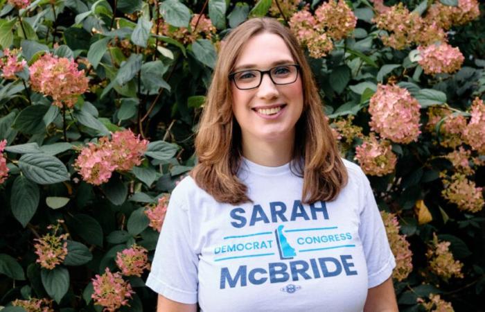 Sarah McBride se convierte en la primera persona transgénero elegida para el Congreso