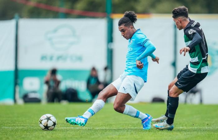 El City, con 10 hombres, cae ante el Sporting CP en la UEFA Youth League