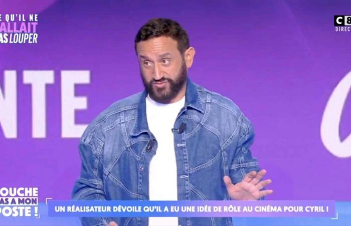 Cyril Hanouna anuncia que “TPMP” tendrá los derechos de su película en el cine