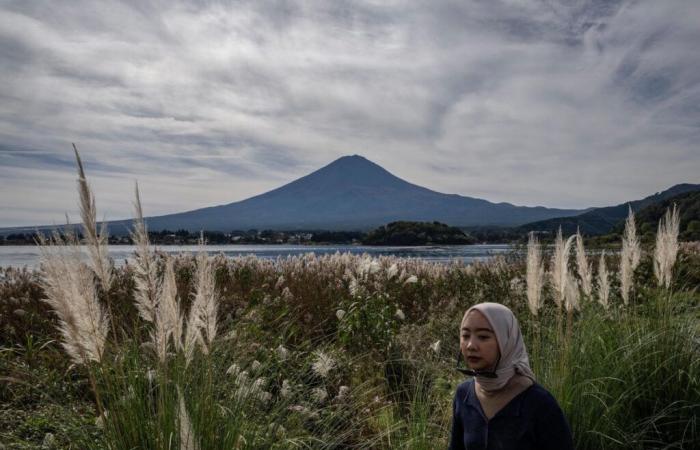 Japón: Por fin ha nevado sobre el monte Fuji