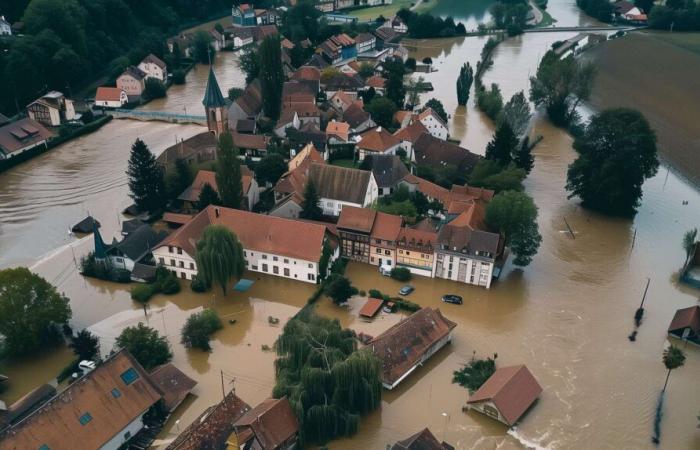 Las inundaciones que acaban de azotar Barcelona, ​​en imágenes