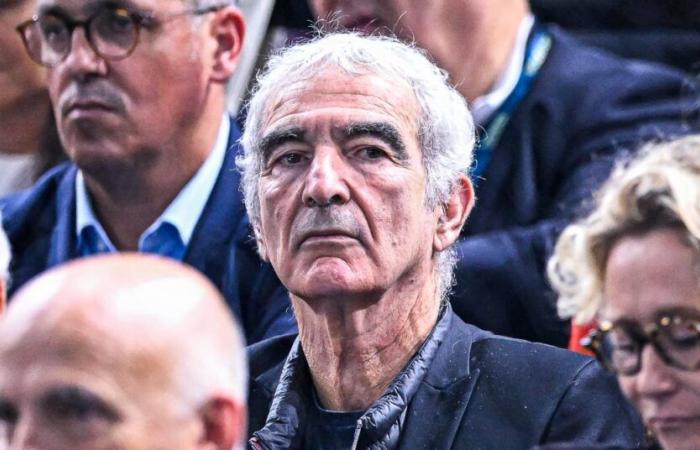 La gran ruptura de Raymond Domenech en directo