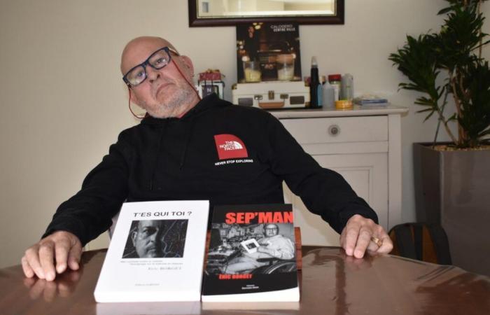 “Este tipo tiene la energía de una turbina eólica”, el septien Éric Borget publica un segundo libro sobre su enfermedad y su vida cotidiana