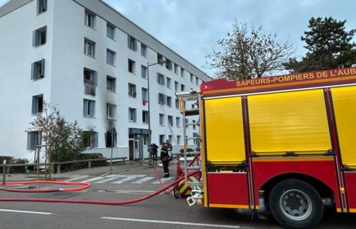 En Troyes, se produce un incendio en el barrio de Chartreux, varias personas intoxicadas y una herida