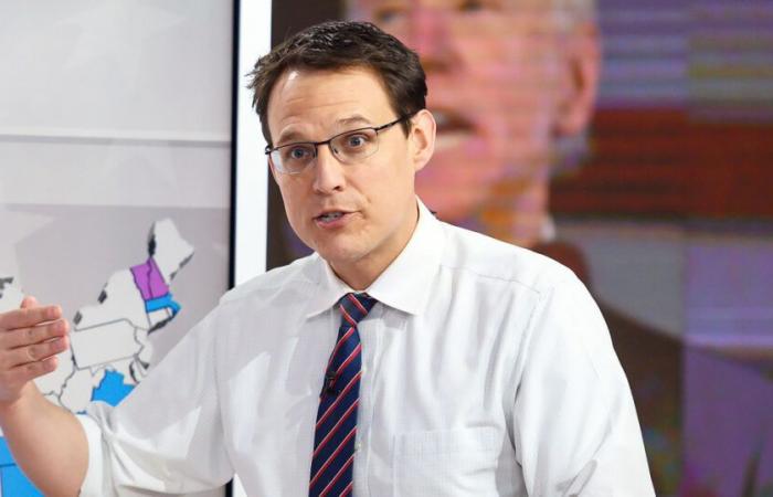 Lo que come y bebe Steve Kornacki durante la semana electoral