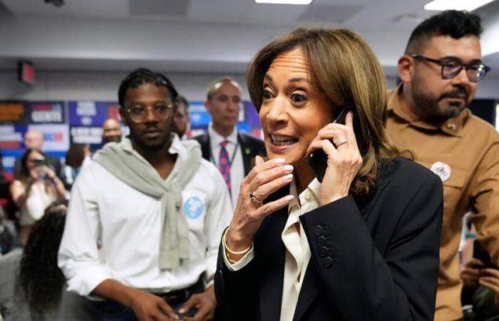 Antes del partido de la Universidad de Howard, Kamala Harris habla con los votantes – Deseret News