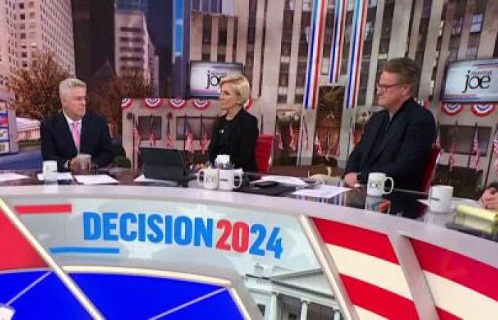 Cobertura de MSNBC de la noche de las elecciones de 2024