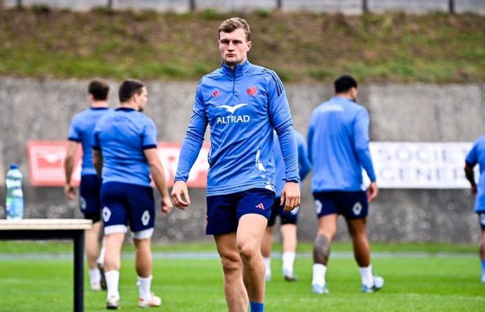 XV de Francia – “¡Entrenar con Antoine Dupont, Thomas Ramos o Gaël Fickou es muy tranquilizador!” : Emilien Gailleton (Pau) habla antes del Francia-Japón, primer partido de la gira de otoño