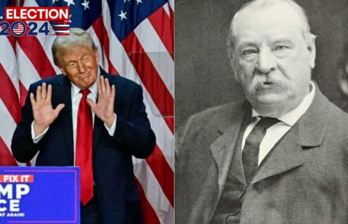 Donald Trump repite una hazaña de 130 años y se convierte en el segundo presidente en…