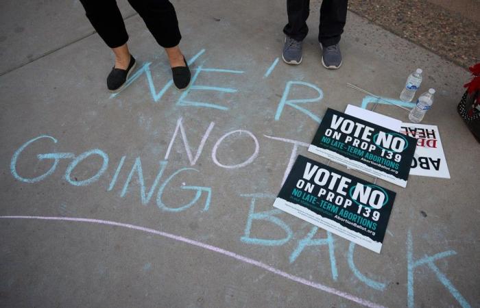 Una parte de los votantes estadounidenses decidió el martes no solo sobre un nuevo presidente, sino también sobre el derecho al aborto: así votaron