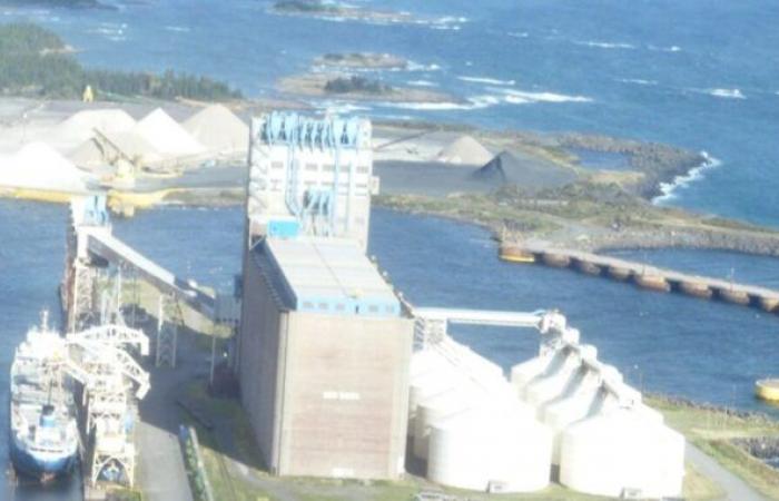 Cierre de silos de cereales de Port-Cartier