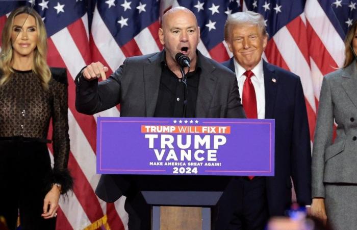 Dana White se deleita con la victoria electoral de Donald Trump y agradece a Joe Rogan