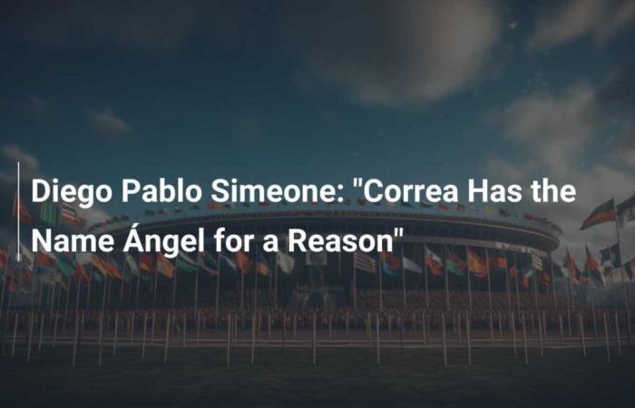 Diego Pablo Simeone: “Correa se llama Ángel por una razón”