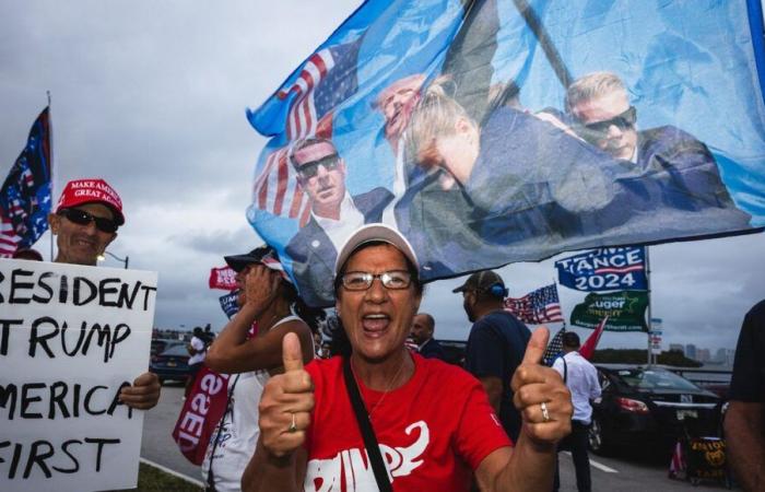 La victoria de Donald Trump: “Es un día histórico”, alegra a los votantes republicanos