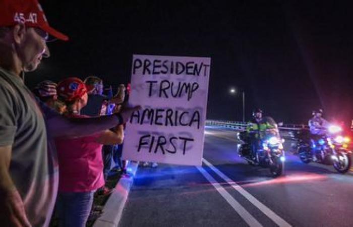 En Florida, la “confianza” de este activista pro-Trump ante los resultados de las elecciones presidenciales estadounidenses