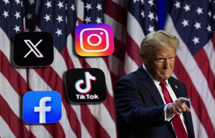 De Facebook a TikTok, ¿cuál es la postura de Donald Trump en las redes sociales?