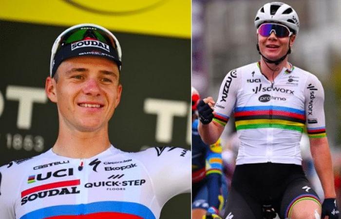 Remco Evenepoel, elegido mejor ciclista belga, Kopecky sigue coronada entre las mujeres