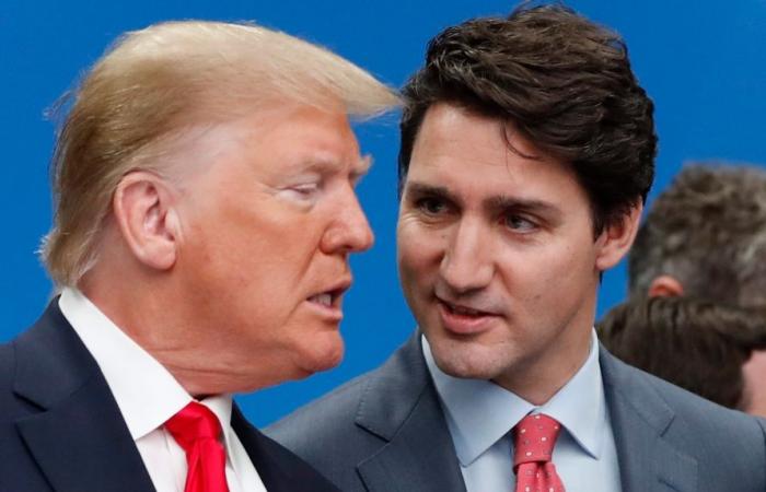 Justin Trudeau y Pierre Poilievre felicitan a Donald Trump