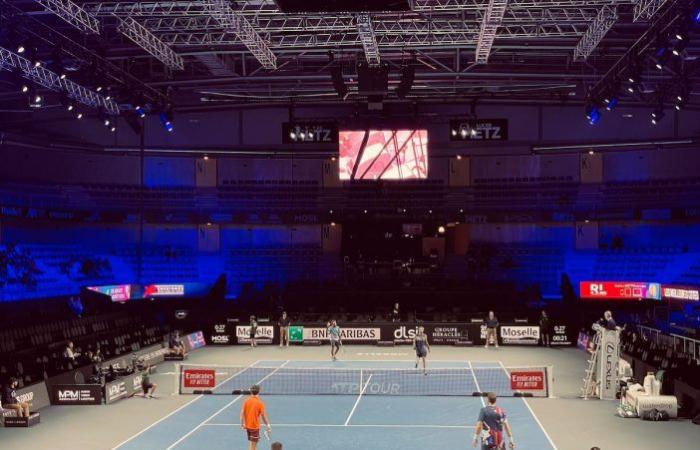 Pasamos una jornada deportiva en el Moselle Open de Metz.