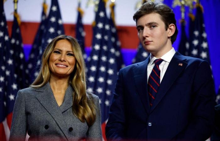 Hace ocho años todavía era un niño, ahora es un gran hombre: el notable crecimiento de Barron Trump