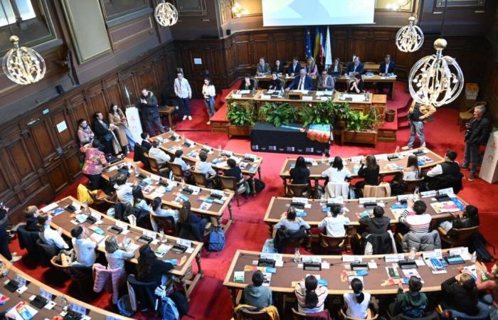 CÔTE-D’OR: tuvo lugar la ceremonia de investidura de los 54 jóvenes del consejo departamental