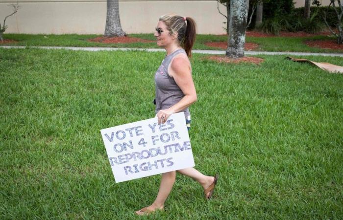 Una parte de los votantes estadounidenses decidió el martes no solo sobre un nuevo presidente, sino también sobre el derecho al aborto: así votaron